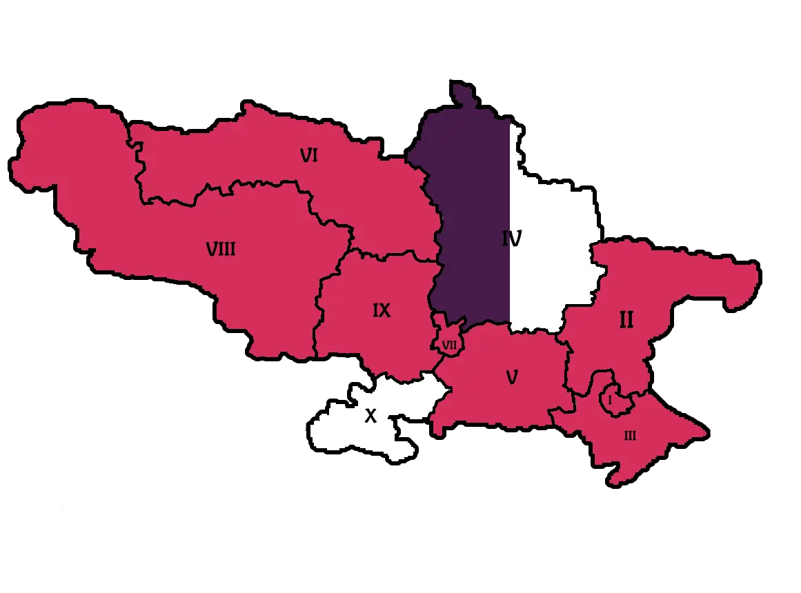 District map for 1922